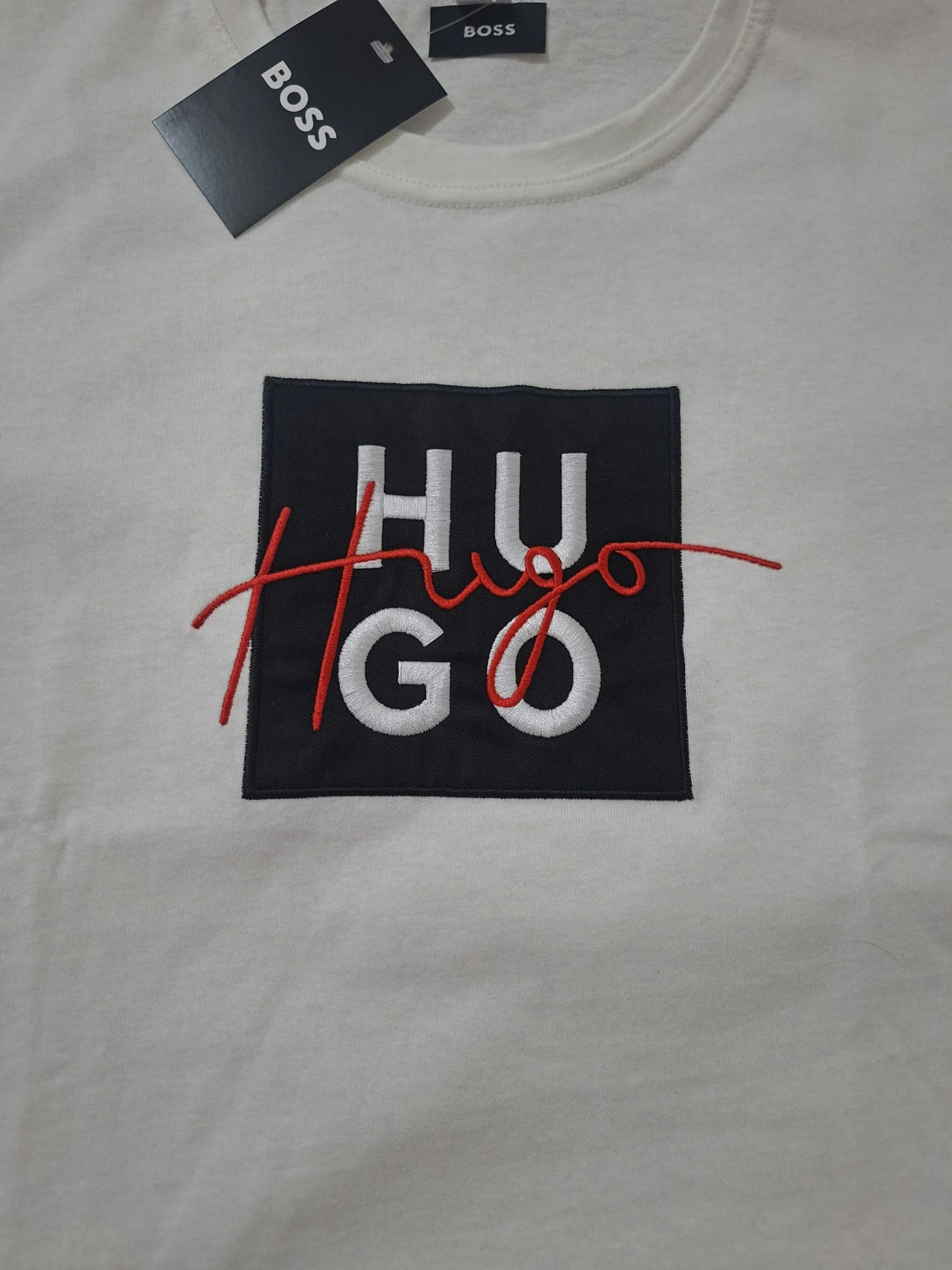 Camiseta HUGO BOSS hombre blanco