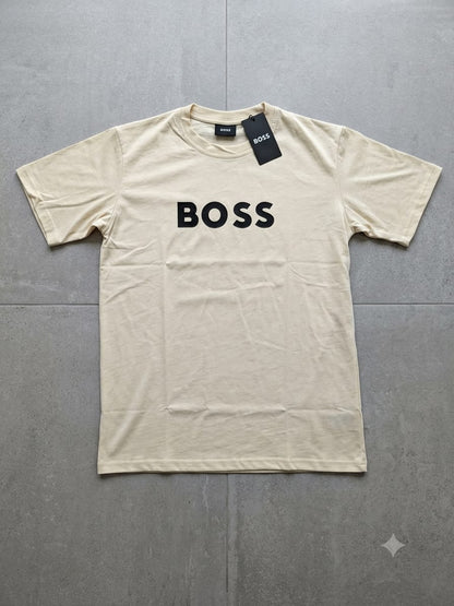 Camiseta HUGO BOSS hombre crema