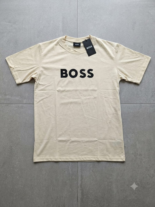 Camiseta HUGO BOSS hombre crema