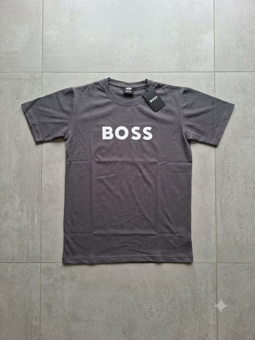 Camiseta BOSS hombre gris