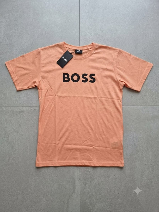 Camiseta HUGO BOSS hombre melocotón