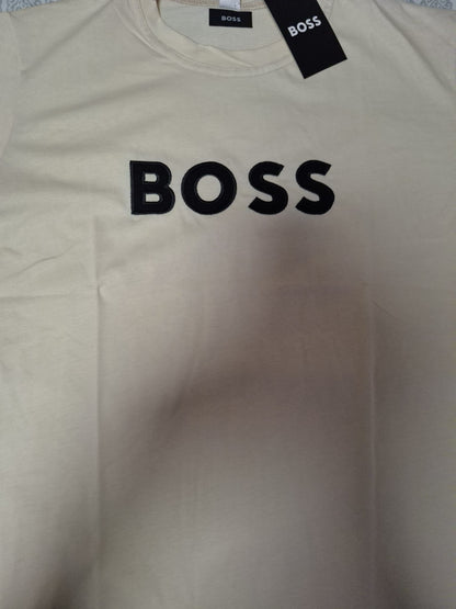 Camiseta HUGO BOSS hombre crema