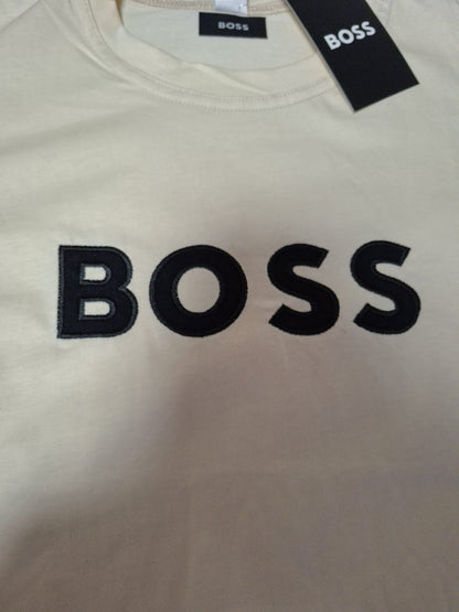 Camiseta HUGO BOSS hombre crema