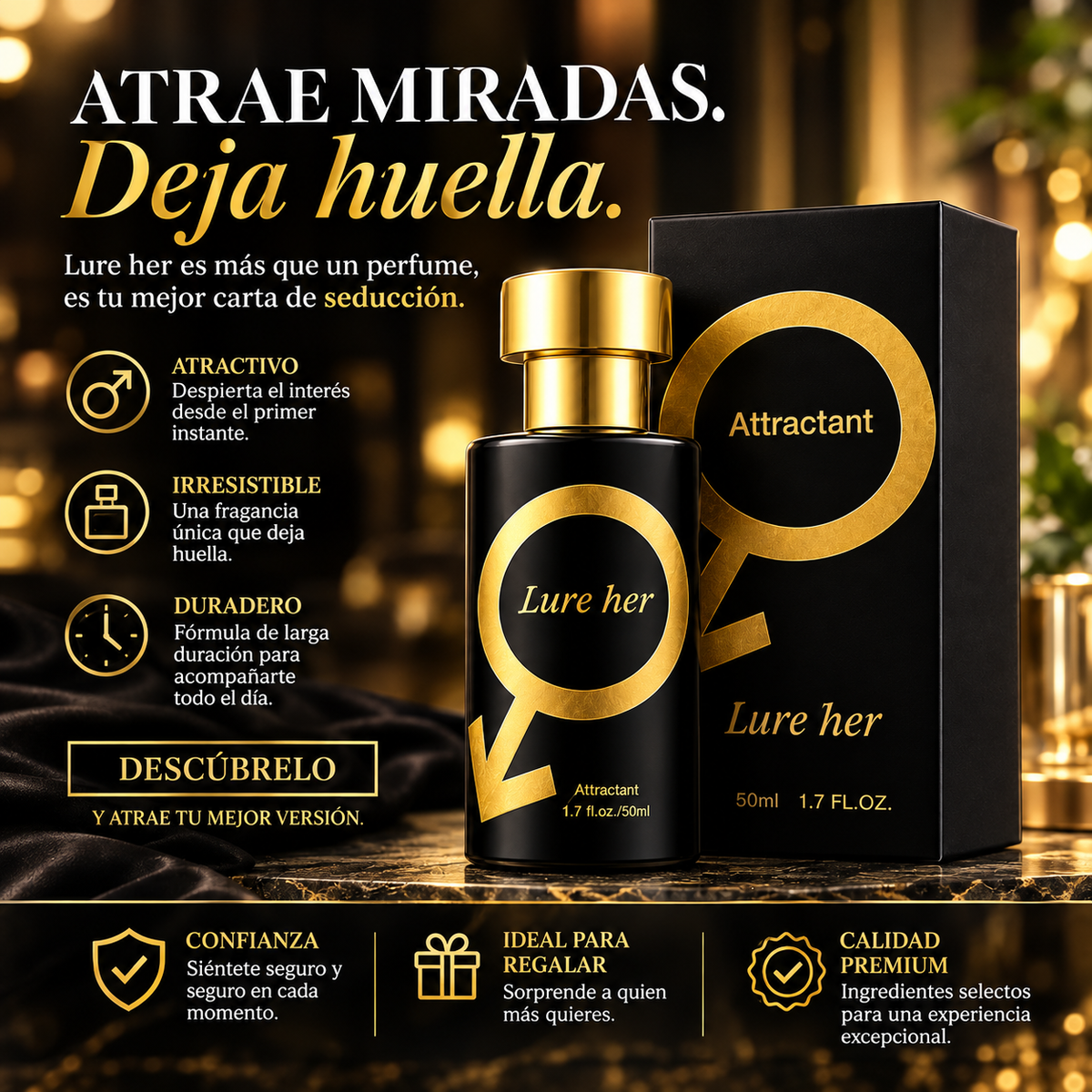 Diseño premium, acabado de lujo