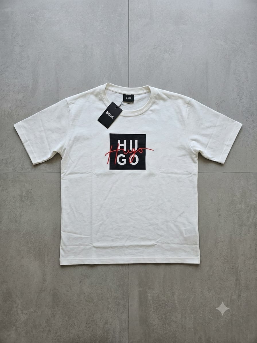 Camiseta HUGO BOSS hombre blanco